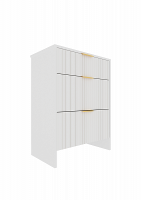 Комод Оникс 85,2х63,4х37см Milk Soft 405